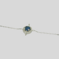 Load image into Gallery viewer, Poseidon Floating Sapphire Bracelet