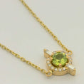 Load image into Gallery viewer, Floating Peridot Bracelet