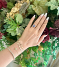 Load image into Gallery viewer, Floating Peridot Bracelet