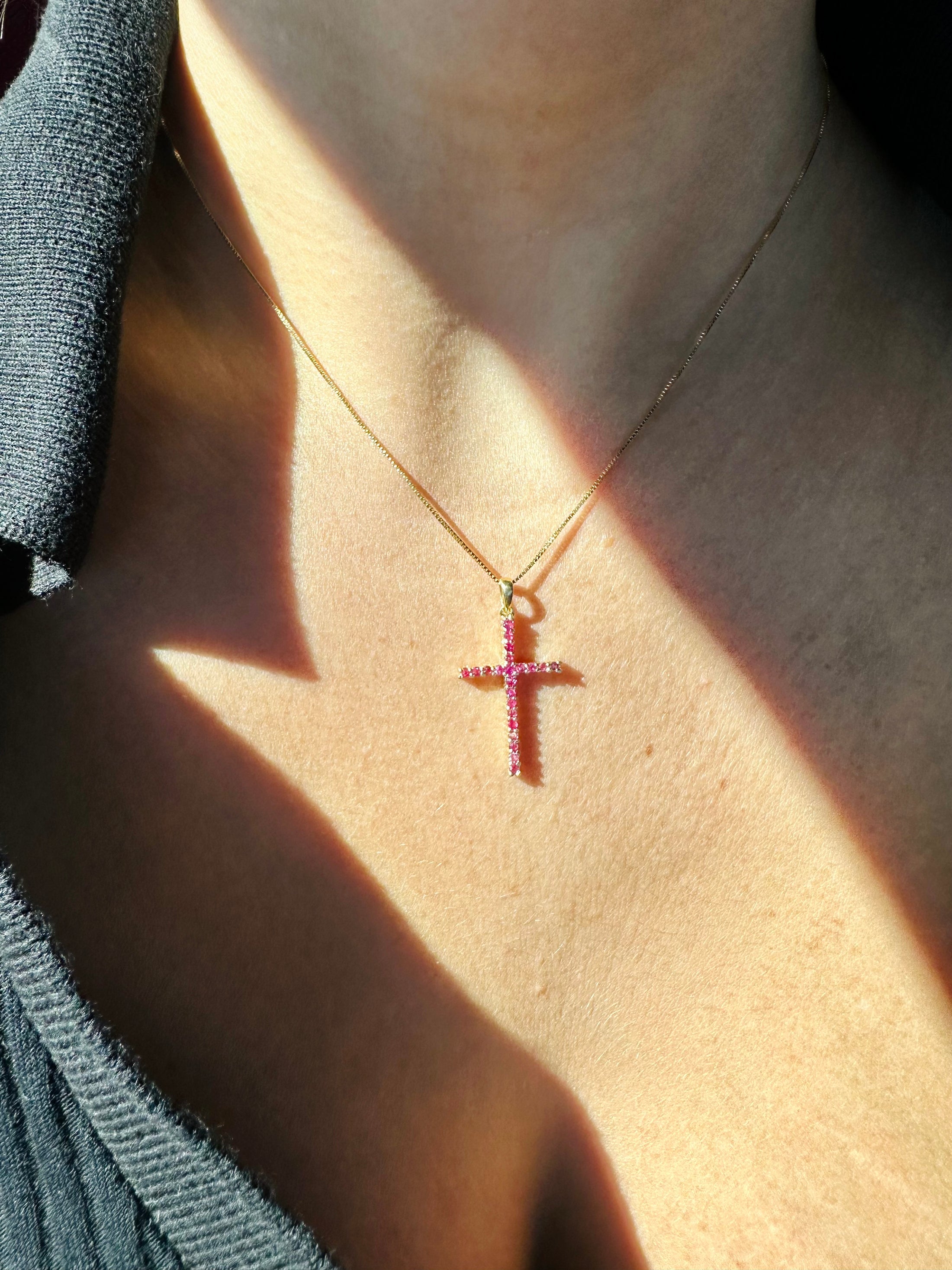 Apollo Cross Necklace