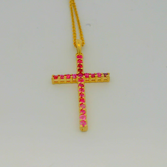 Apollo Cross Necklace