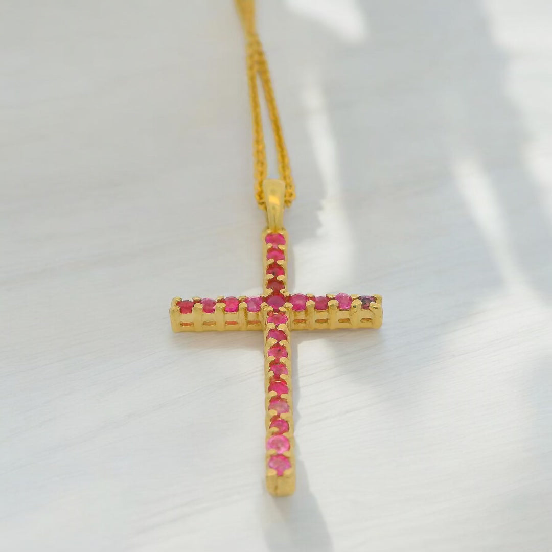 Apollo Cross Necklace