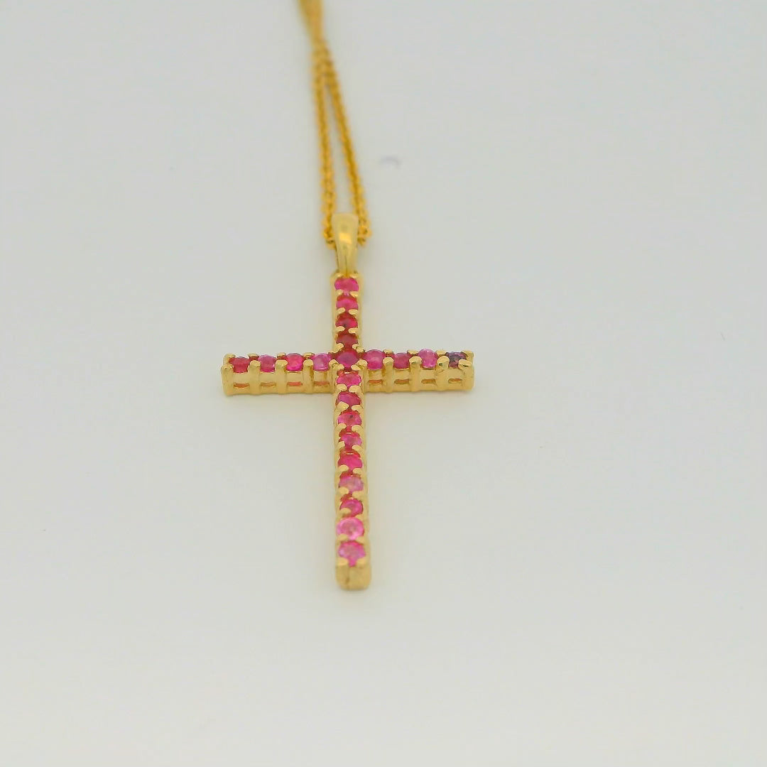 Apollo Cross Necklace