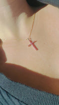 Load and play video in Gallery viewer, Apollo Cross Necklace
