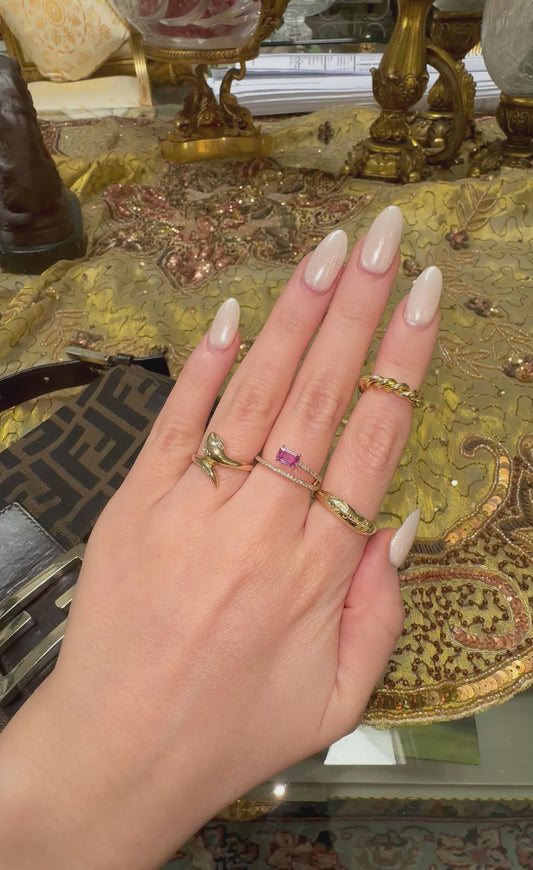 Aphrodite Pink Sapphire Ring